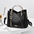 Trendy Korean Style Color Block Handbag - Large Capacity Women's Fashion Shoulder Crossbody Bucket Bag - Maliame Store
