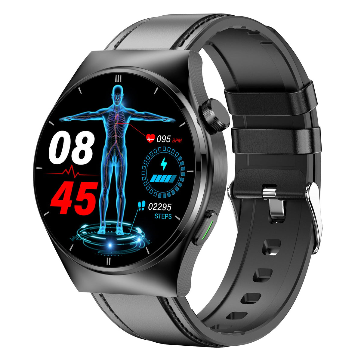 F320 laser therapy Bluetooth call uric acid lipids watch non invasive blood sugar heart rate body temperature smart watch - Maliame Store
