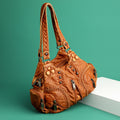 Vintage women's handbag large capacity single shoulder crossbody bag - Maliame Store