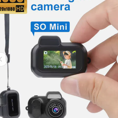 Retro Mini Camera 1080p HD for Stunning Vintage Photography