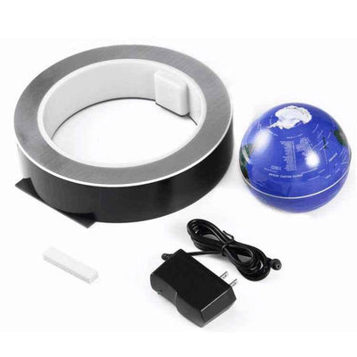 Mappemonde lévitante ronde