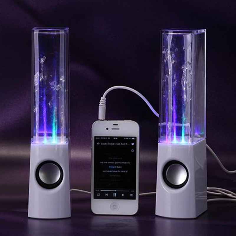 Wireless Dancing Water Speaker LED Light Fountain Speaker Home Party - Maliame Store
