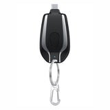 1500mAh Mini Power Bank Keychain Charger