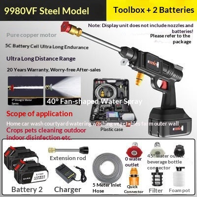 Wireless Car Washer High Pressure