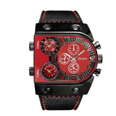 Men's Double Display Wristwatch - Stylish Quartz Timepiece - Maliame Store