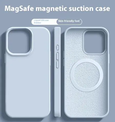 Magnetic Liquid Silicone  Magsafe Case For iPhone - Maliame Store