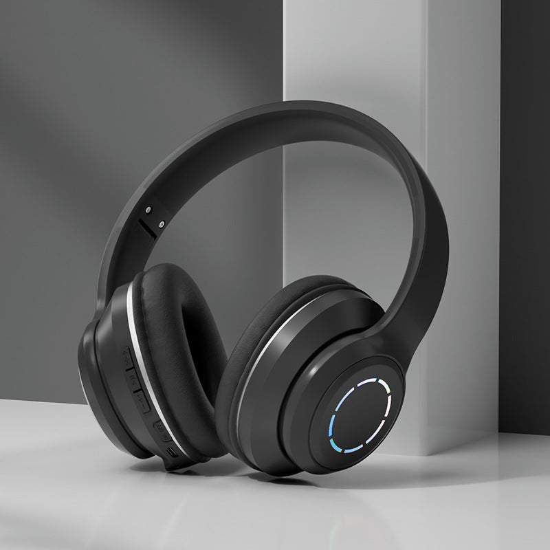 Gradient Bluetooth Earphones: Foldable Head Mounted Phone Earphones - Maliame Store
