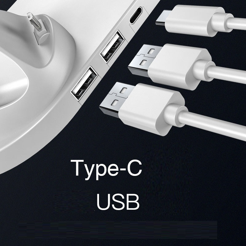 Wireless Charger Dock Station - 6 in 1 Fast Charger for iPhone and Apple Watch - Maliame Store