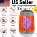 Lampe Anti-Moustiques Solaire & USB – Zappeur Électrique 3-en-1 IP67 | Camping & Outdoor