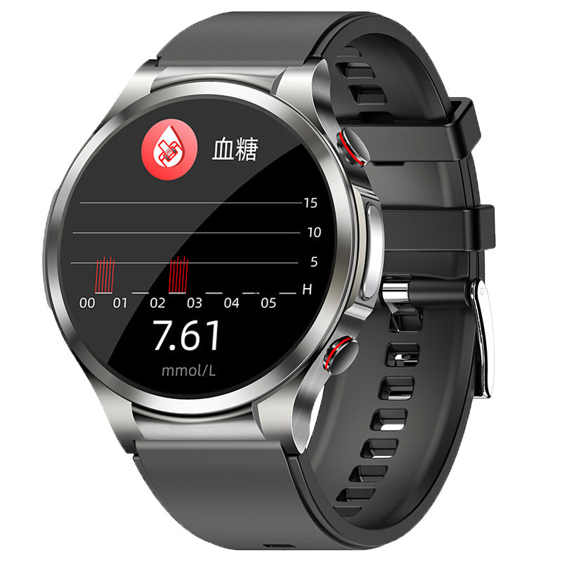 Smart Watch Health Monitor with Blood Glucose, ECG, Blood Pressure, Heart Rate, Body Temperature, and Exercise Tracking - Maliame Store