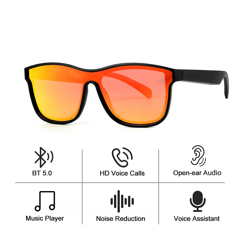 New KY03 Bluetooth Sports Sunglasses for Music, Calls, and Voice Control - Maliame Store
