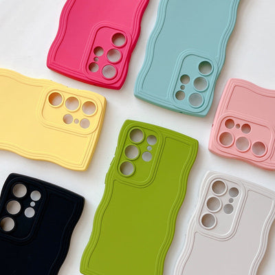 Coques de téléphone en silicone liquide Samsung