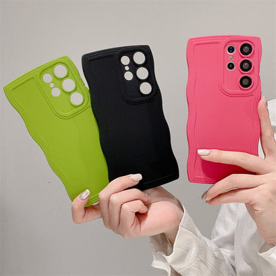 Coques de téléphone en silicone liquide Samsung
