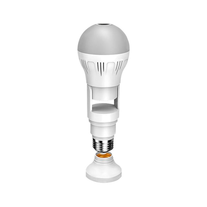 360° Panoramic Hidden Light Bulb Wifi Camera - Maliame Store