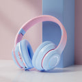 Gradient Bluetooth Earphones: Foldable Head Mounted Phone Earphones - Maliame Store