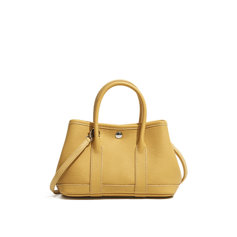 Leather crossbody women's bag hand-held mini garden bag - Maliame Store