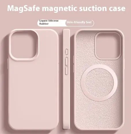 Magnetic Liquid Silicone  Magsafe Case For iPhone - Maliame Store