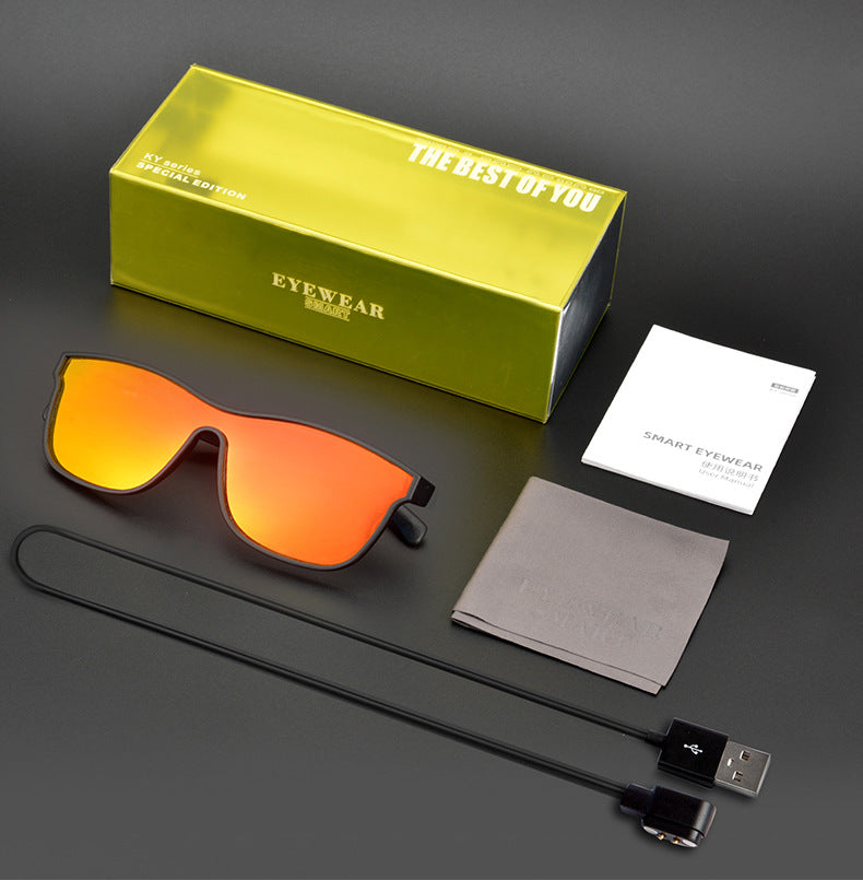 New KY03 Bluetooth Sports Sunglasses for Music, Calls, and Voice Control - Maliame Store