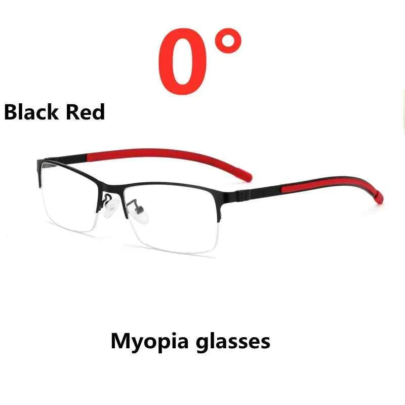 Titanium Alloy Photochromic Myopia Eyeglasses for Women & Men - All Prescriptions - Maliame Store