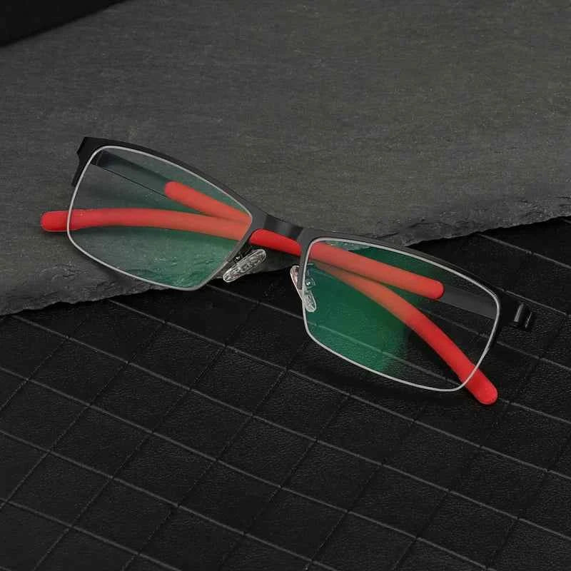 Titanium Alloy Photochromic Myopia Eyeglasses for Women & Men - All Prescriptions - Maliame Store
