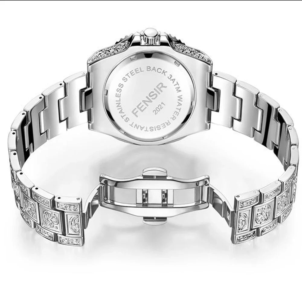 Men's Fashion Wristwatch with Luminous Needle and Calendar - Stylish Montre Homme for Men - Maliame Store