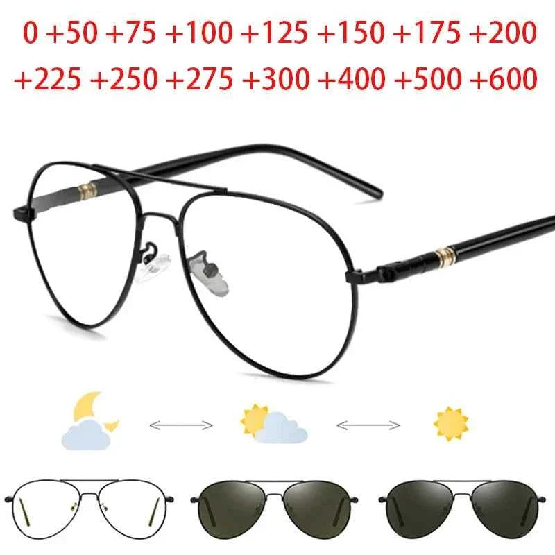 Prescription Glasses For Hyperopia Diopter +0.5 +1.0 +1.5 to +6.0 Women Men UV400 Reading Glasses Spectacles With Diopter - Maliame Store
