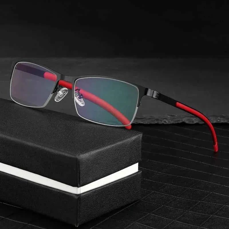 Titanium Alloy Photochromic Myopia Eyeglasses for Women & Men - All Prescriptions - Maliame Store