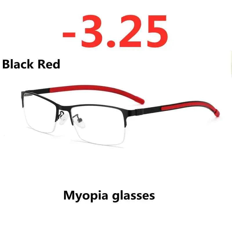 Titanium Alloy Photochromic Myopia Eyeglasses for Women & Men - All Prescriptions - Maliame Store