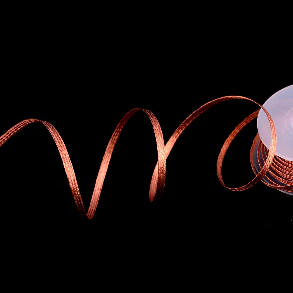 1PC 2.0mm 3.5mm 1.5M Welding Wires Desoldering Braid Solder Remover Wick Wire Repair Tool - Maliame Store