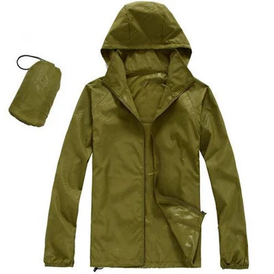 DIMUSI  Men's Brand Quick Dry Skin Coat Sunscreen Waterproof UV Women thin Army Outwear Ultra-Light Windbreake Jacket 3XLYA105 - Maliame Store