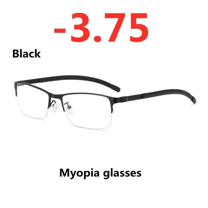 Titanium Alloy Photochromic Myopia Eyeglasses for Women & Men - All Prescriptions - Maliame Store