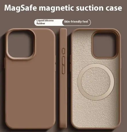 Magnetic Liquid Silicone  Magsafe Case For iPhone - Maliame Store