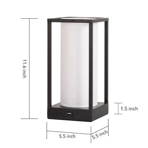 Hokkaido Table Lamp with Phone Charger - Maliame Store