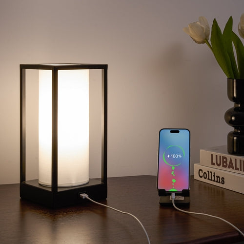 Hokkaido Table Lamp with Phone Charger - Maliame Store