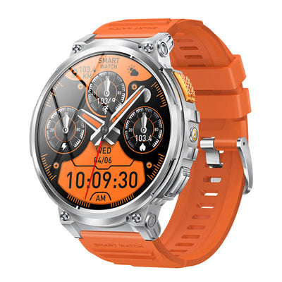Reloj inteligente deportivo K66 para exteriores para hombre con linterna