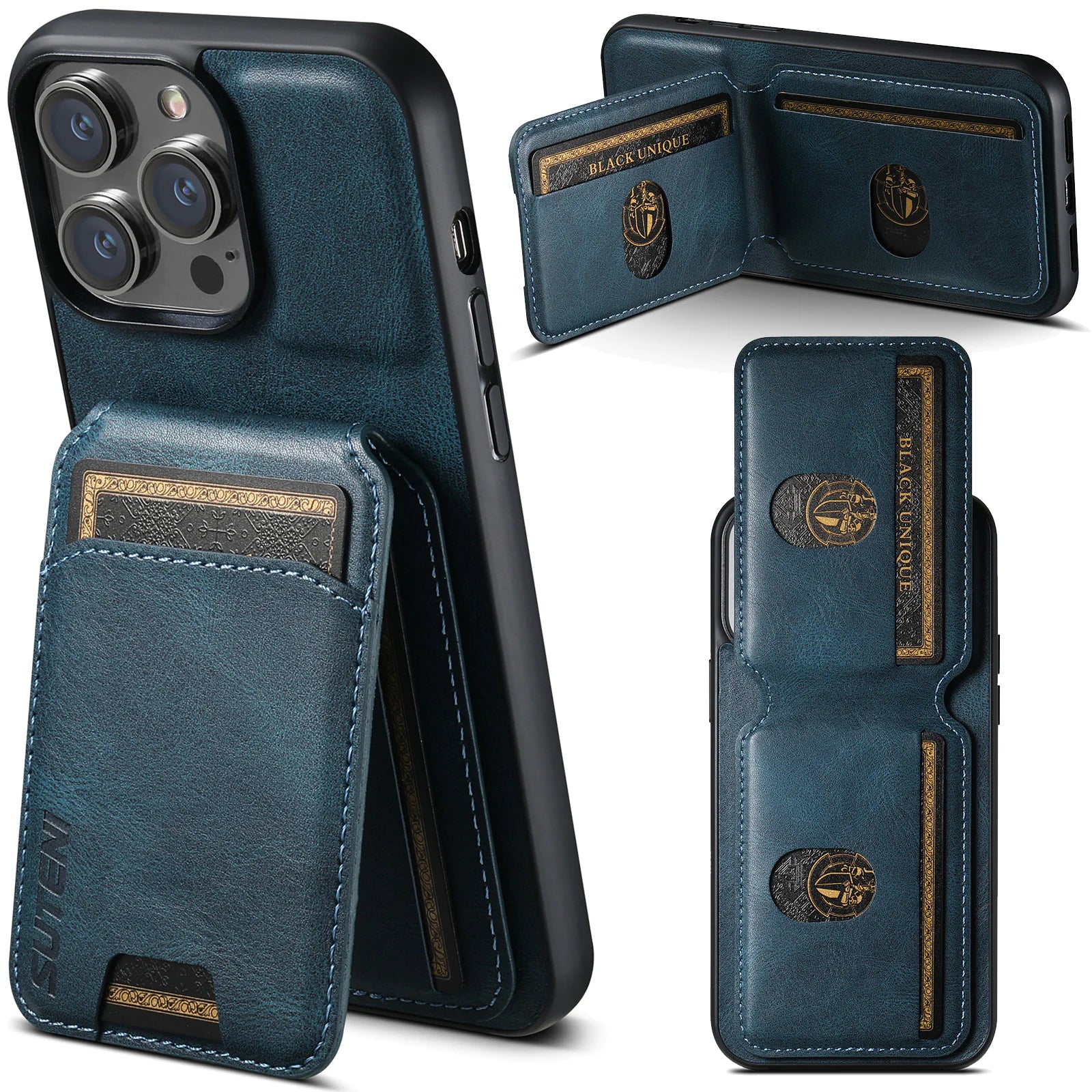 CardGuard Leather Phone Case - Maliame Store