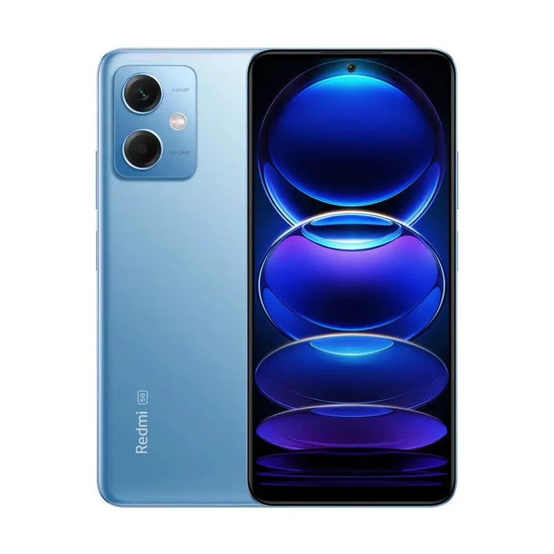 Global Rom Xiaomi Redmi Note 12 5G Smartphone 128GB/256GB 6.67'' GOLED Display 120Hz Snapdragon 4 Gen1 48MP Dual Camera 33W used