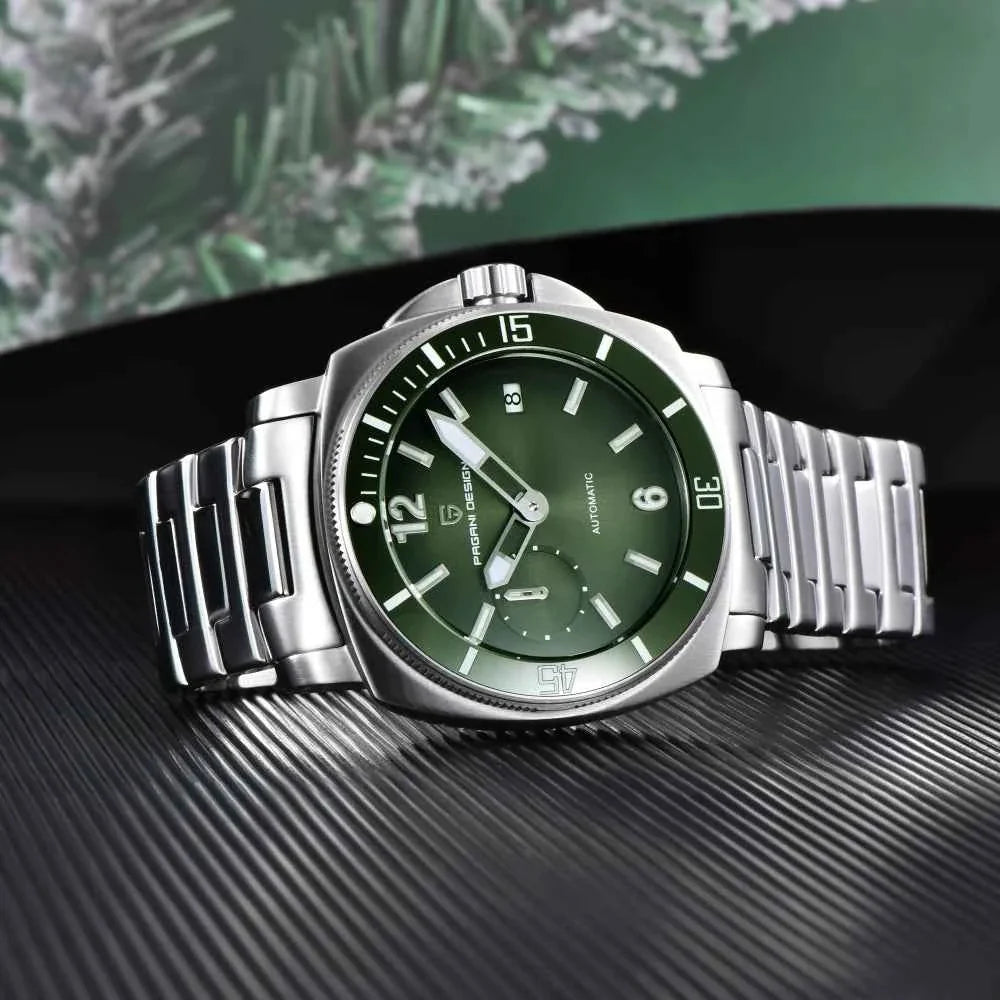 Pagani Design Automatic Men's Watch 2025 43MM Sapphire Stainless Steel Diving Casual Fashion Reloj - Maliame Store