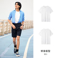 Semir Short Sleeve Men T-Shirt Cotton 2025 Summer New Man Clothing Thin And Versatile T Shirt Couples Solid Color Tops - Maliame Store