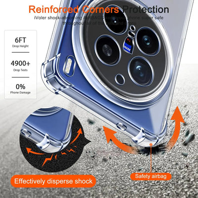 Coque Transparente TPU Vivo X200 Pro - Protection Élégante pour Votre Téléphone