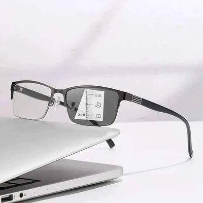 Photochromic Multifocal Glasses for Men