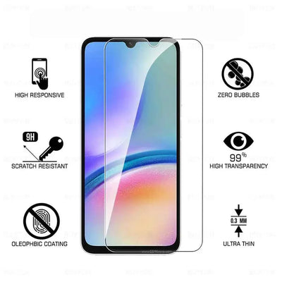 Film de protection en verre trempé pour Samsung Galaxy A05s A15 A25 A35 A55
