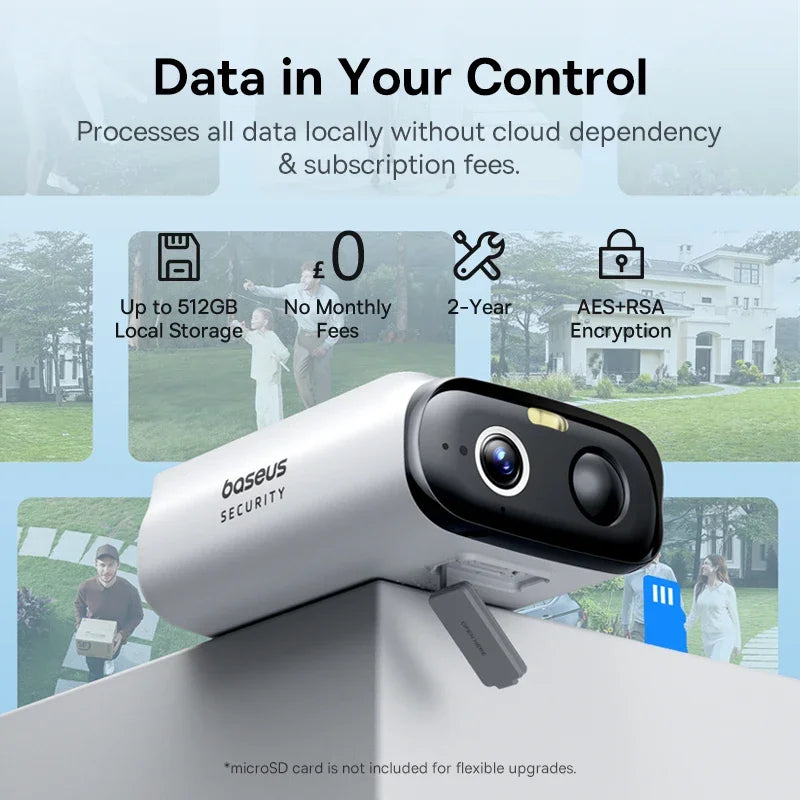 Baseus S1 Lite 2K Solar Security Camera