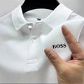 2025Men's Short Sleeve Polo Shirt, Quick Dry, Breathable, Casual, Stylish, Business, Sports, Summer, High, New - Maliame Store