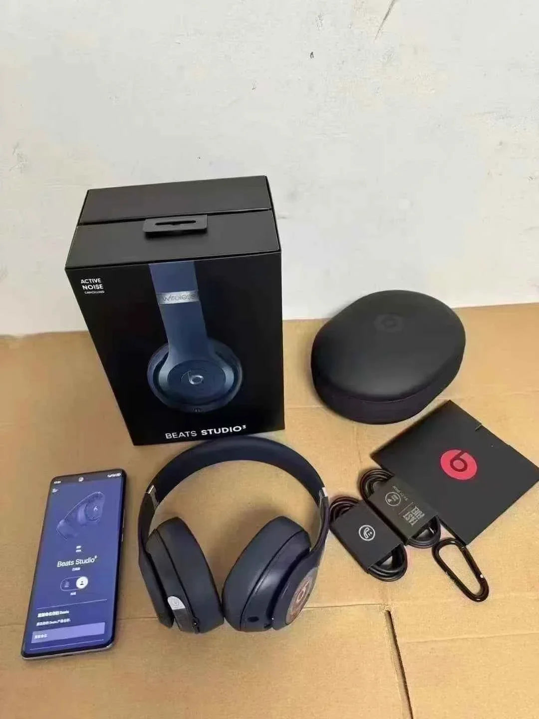 Beats Studio 3.0 Wireless Headphones - Stereo Bluetooth Foldable Earphones with Animation - Maliame Store