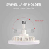 Rotatable Ceiling Fan with Remote Light