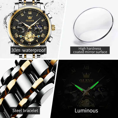 Montre à quartz de luxe OLEVS 2859