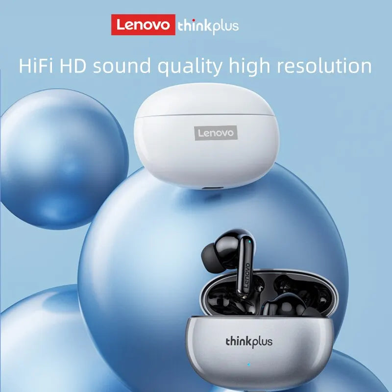 Écouteurs Sans Fil Lenovo XT88 – Bluetooth 5.3, Double Micro, Réduction de Bruit, HIFI Bass