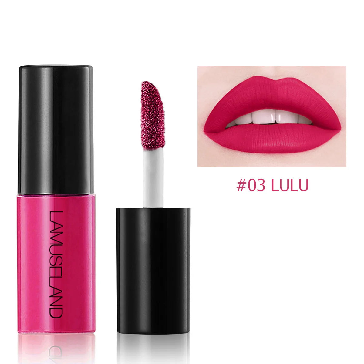 Mini 12 Colors Liquid Lip Gloss Waterproof Non-stick 24 Hours Long Lasting Velvet Matte Lipstick Lip Gloss Cosmetic Makeup Care - Maliame Store