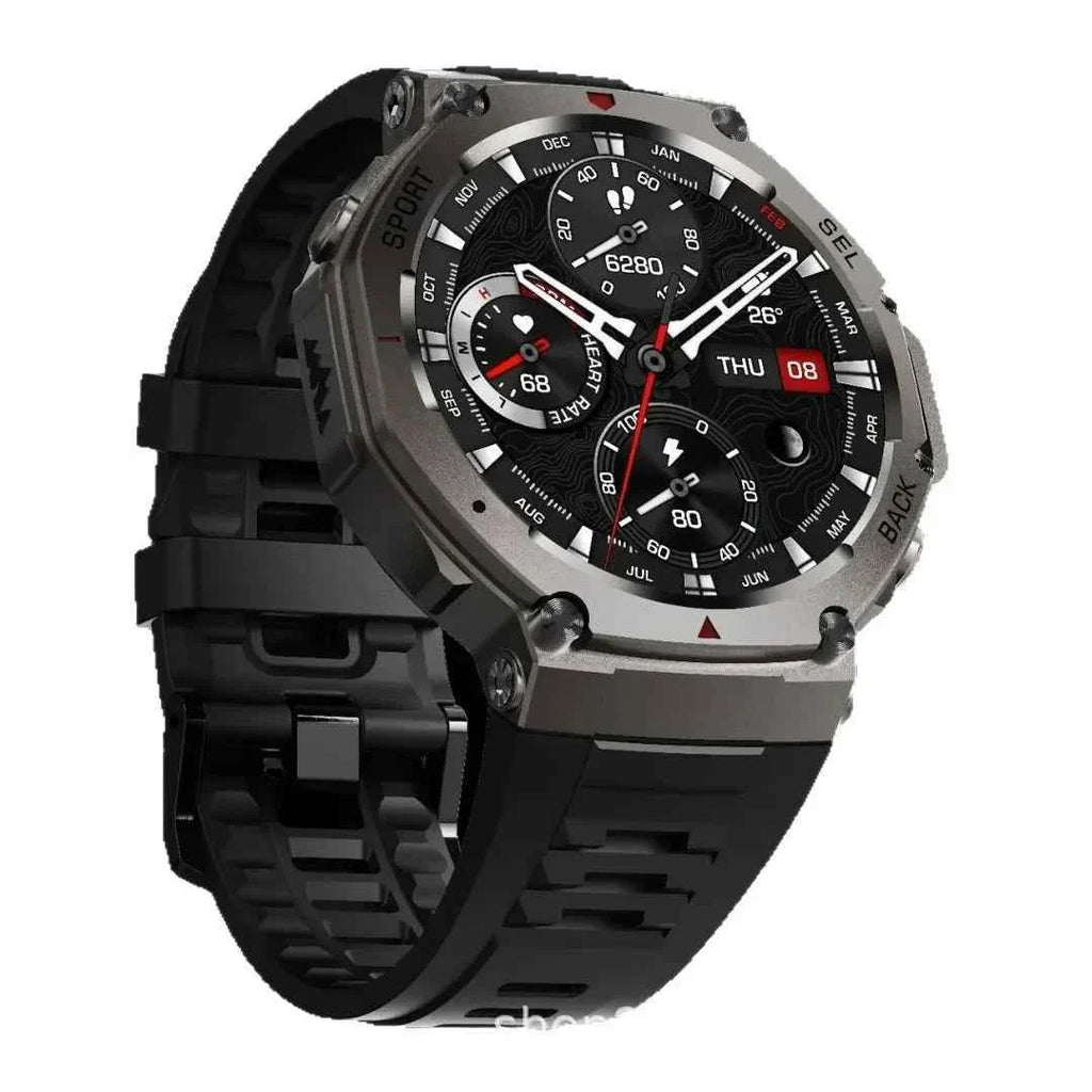 T-Rex 3 Ultra GPS Smart Watch Military Sport Smartwatch Men New For Xiaomi 5ATM Waterproof Built-in Dual-band GNSS Compass - Maliame Store